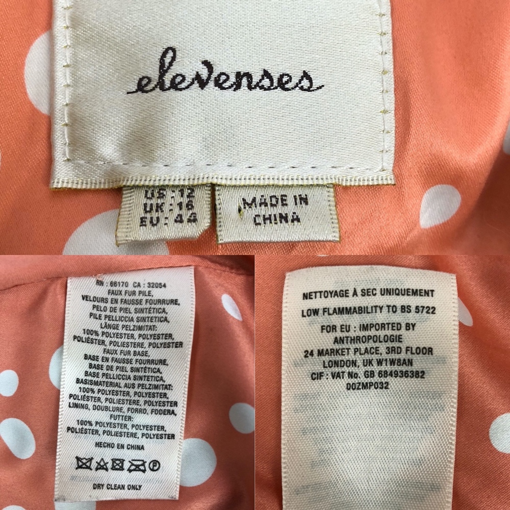 • Anthropologie • Elevenses Lumi Sherpa Coat - Picture 7 of 7
